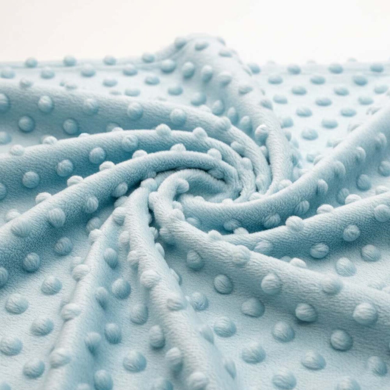 1 Yard Minky Dimple Dot Faux Fur Fabric, 60″ Wide 100% Polyester